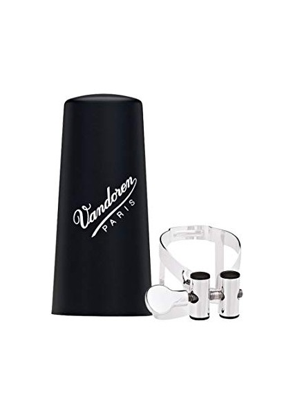 Klarnet Ligatür&kapak Vandoren M/o Silver Plastik Kapaklı Eb