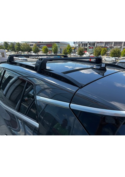 Hyundai Kona Eva 2023-2025 Portbagaj Taşıyıcı Ara Atkisi - Ara Çubuk Paw Pro 2 Siyah indirimleri