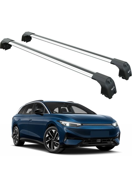 Volkswagen Id.7 Tourer 2025-2026 Portbagaj Taşıyıcı Ara Atkisi - Ara Çubuk Paw Pro 2 Gri