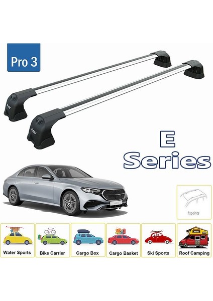 Mercedes E Serisi W214 Ara Atkısı Tavan Taşıyıcı 2024- Gri fiyatları