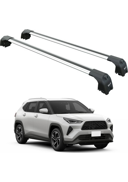 Toyota Yaris Cross 2024- Up Portbagaj Taşıyıcı Ara Atkisi - Ara Çubuk Paw Pro 2 Gri