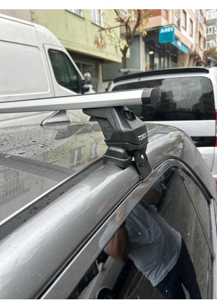 Kia Picanto 2017-2023 Oluksuz Üst Tavan Portbagaj Taşıyıcı Ara Atkısı Toros Serisi Pro 4 Siyah modelleri