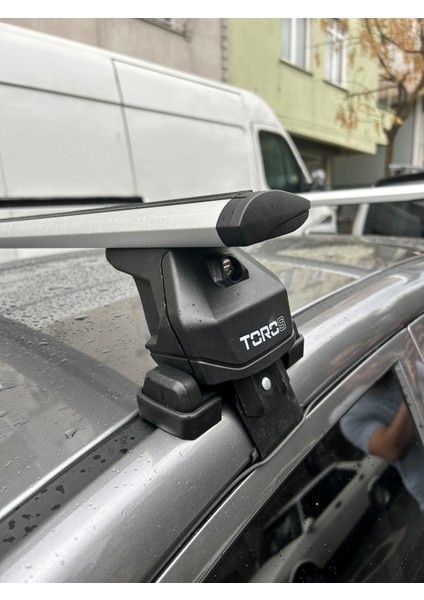 Kia Picanto 2017-2023 Oluksuz Üst Tavan Portbagaj Taşıyıcı Ara Atkısı Toros Serisi Pro 4 Siyah fırsatları