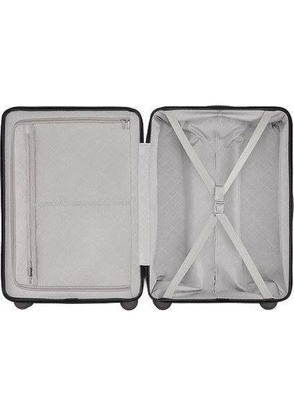 Nınetygo Rhine Pro-Plus 29" Trunk Black- Rhine Pro Plus Koleksiyonu | Sert Kapaklı 29 Inç USB Bağlantı Çift Döner Tekerlekli Büyük Bagaj, Patlamaya Dayanıklı Fermuar, Sert Pc Bavul modelleri