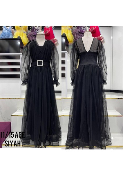 Kız Çocuk Abiye Mezuniyet Elbisesi