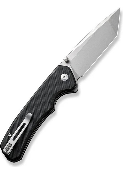Button Lock Brazen Flipper & Thumb Stud Knife Black G10 Handle Çakı modelleri