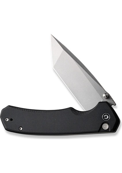 Button Lock Brazen Flipper & Thumb Stud Knife Black G10 Handle Çakı fırsatları