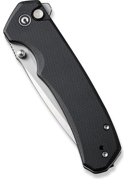 Button Lock Brazen Flipper & Thumb Stud Knife Black G10 Handle Çakı indirimleri