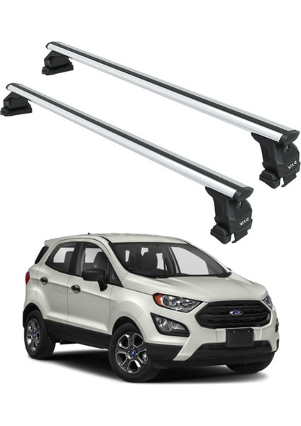 Ford Ecosport 2018-2025 Oluksuz Üst Tavan Portbagaj Taşıyıcı Ara Atkısı Toros Serisi Pro 4 Gri