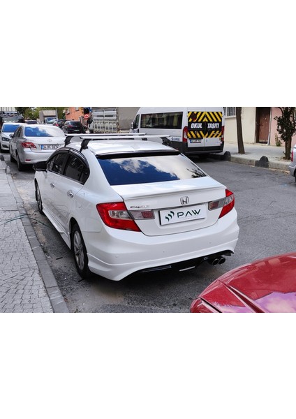 Honda Civic Sedan 2005-2011 Oluksuz Üst Tavan Portbagaj Taşıyıcı Ara Atkısı Toros Serisi Pro 4 Gri modelleri