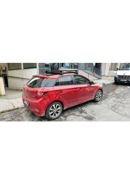 Hyundai I20 2020-2025 Oluksuz Üst Tavan Portbagaj Taşıyıcı Ara Atkısı Toros Serisi Pro 4 Siyah indirimleri
