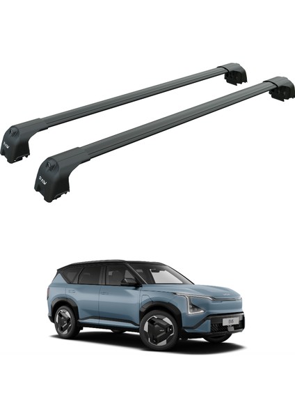 Kia Ev5 2023-2025 Portbagaj Taşıyıcı Ara Atkisi - Ara Çubuk Paw Pro 2 Siyah