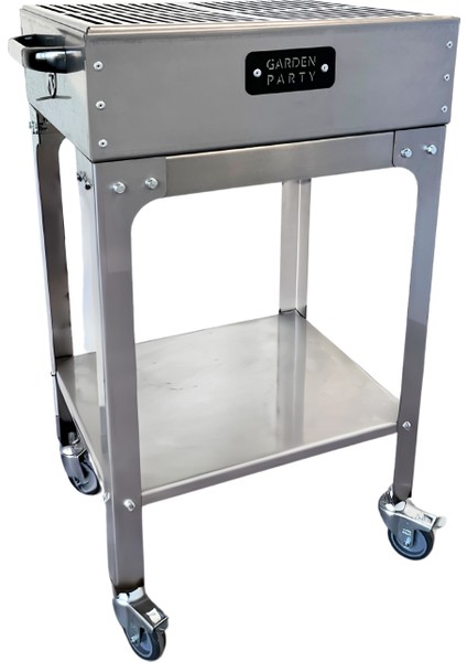 Maxi Paslanmaz Çelik Taşınabilir Mangal Barbekü