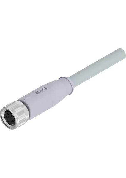 M8 4 Pinli 5m Kablolu Düz Konnektör 42-10034 Conec
