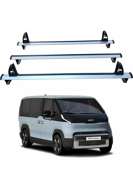 Kia Pv5 Cargo Van Racks 3 Adet