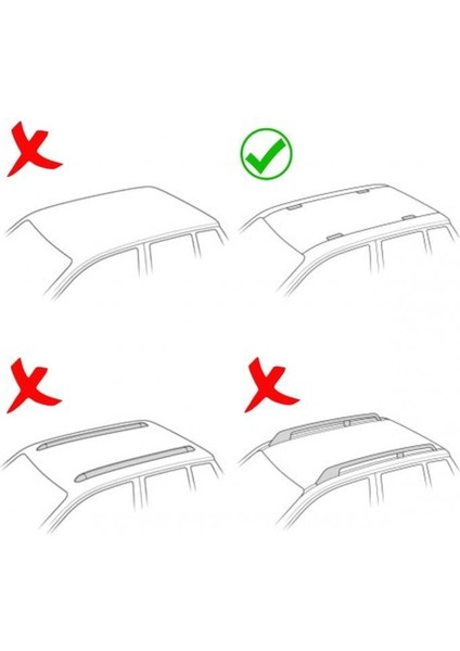 Ford Transit Custom Lwb 2013-2023 Roof Rack Cross Bars 3-Fix Point Alu Siyah fırsatları