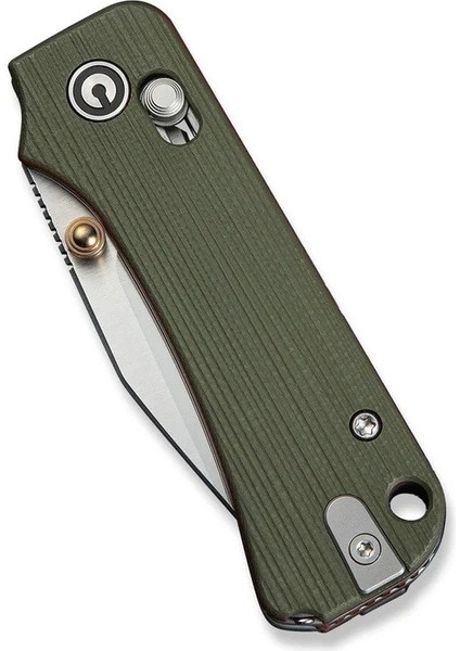 Baby Banter 2-Tg Thumb Stud & Crossbar Lock Knife Green & Red G10 Handle Çakı indirimleri