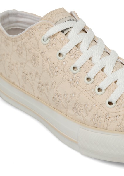 GIMY 4FX Bej Kadın Sneaker