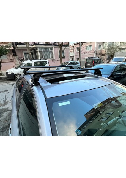 Toyota Corolla Sedan 2018-2025 Oluksuz Üst Tavan Portbagaj Taşıyıcı Ara Atkısı Toros Serisi Pro 4 Siyah fırsatları