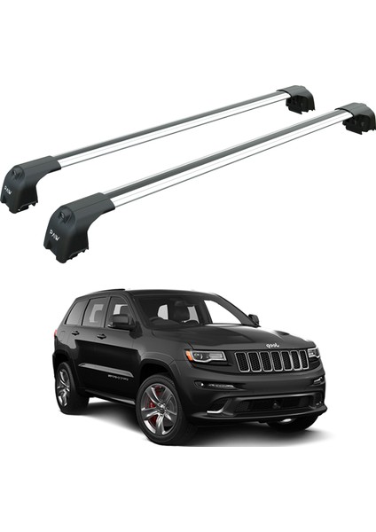 Jeep Grand Cherokee Wk2 Srt 2011-2020 Portbagaj Taşıyıcı Ara Atkisi - Ara Çubuk Paw Pro 2 Gri