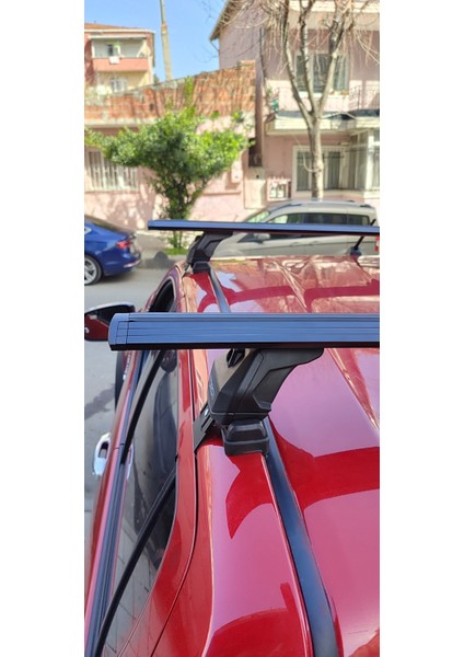 Toyota Hilux Mk9 2021-2025 Oluksuz Üst Tavan Portbagaj Taşıyıcı Ara Atkısı Toros Serisi Pro 4 Siyah fırsatları