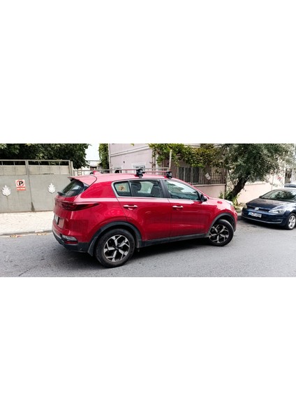 Kia Sportage 2016-2021 Oluksuz Üst Tavan Portbagaj Taşıyıcı Ara Atkısı Toros Serisi Pro 4 Gri indirimleri
