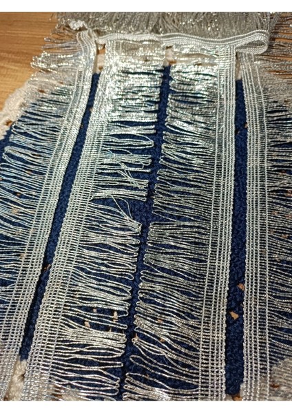 Parlak Gümüş Renk Püskül Saçak ( 5 cm ) modelleri