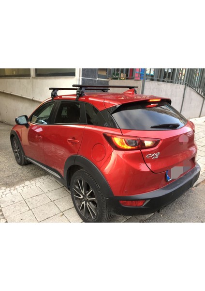 Mazda Cx 30 S 2020-2025 Oluksuz Üst Tavan Portbagaj Taşıyıcı Ara Atkısı Toros Serisi Pro 4 Fix Point Alu Siyah fırsatları