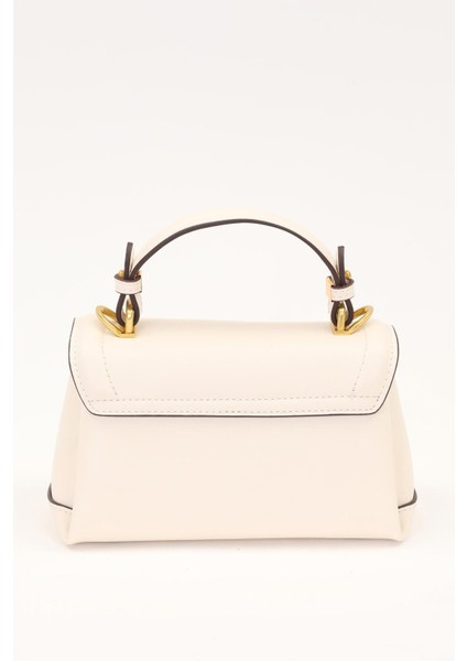 Krem Kilit Çevirmeli Omuz Çantası fırsatları