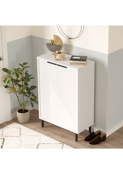 Summy Ayakkabılık Metal Ayaklı 5 Raflı Beyaz Sum1-W fiyatları