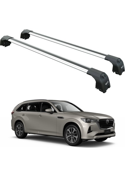 Mazda Cx-80 2025-2026 Portbagaj Taşıyıcı Ara Atkisi - Ara Çubuk Paw Pro 2 Gri