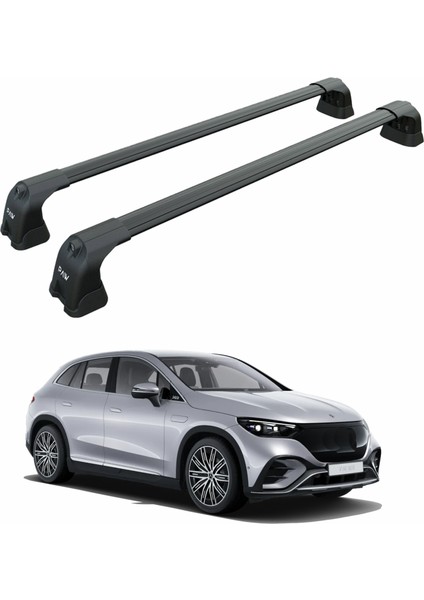 Mercedes Benz Eqe Suv 2022-2025 Portbagaj Taşıyıcı Ara Atkı Aparatı Paw Pro 3 Siyah
