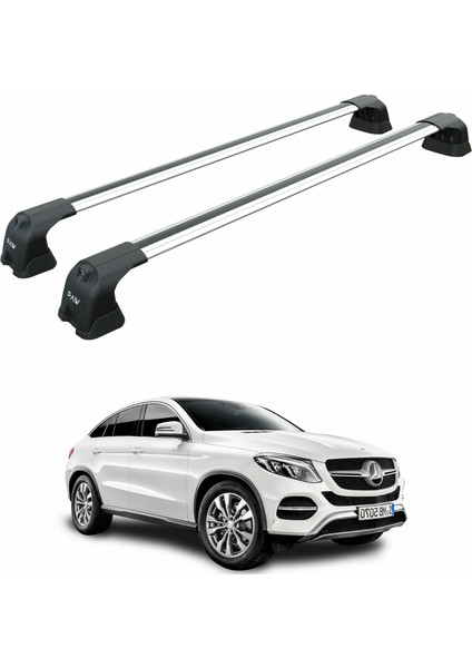 Mercedes Gle Coupe C292 2015-2018 Portbagaj Taşıyıcı Ara Atkı Aparatı Paw Pro 3 Gri