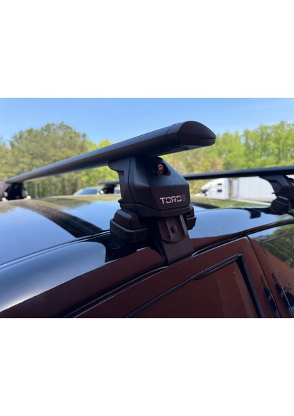 Toyota Corolla 2007-2013 Oluksuz Üst Tavan Portbagaj Taşıyıcı Ara Atkısı Toros Serisi Pro 4 Siyah fırsatları