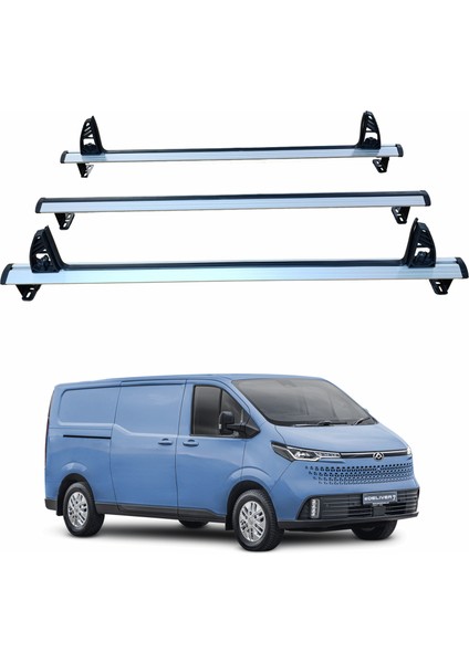 Maxus Edelıver 7 Cargo Van Racks 3 Adet