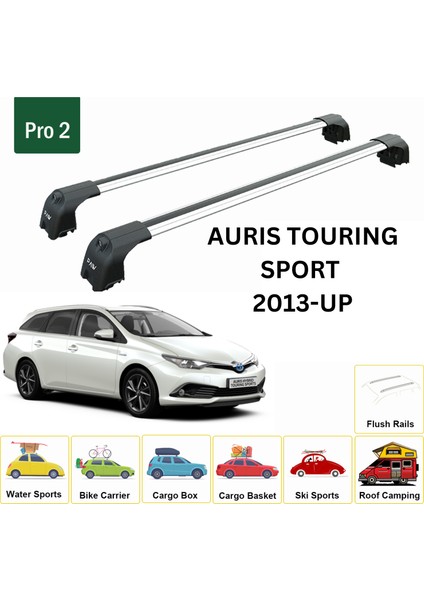 Toyota Auris Touringsport 2013-2019 Portbagaj Taşıyıcı Ara Atkisi - Ara Çubuk Paw Pro 2 Gri fiyatları