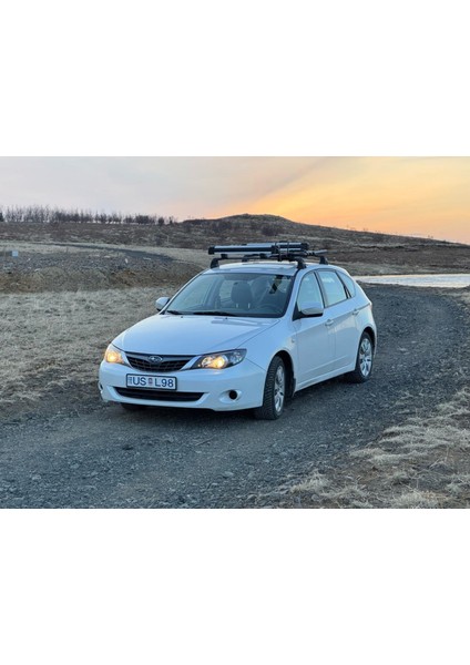Subaru Impreza Hatchback 2007-2014 Roof Rack Cross Bar Fix Point Gri fırsatları