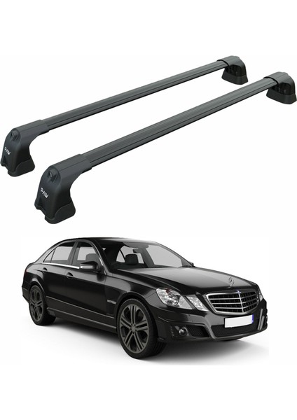 Mercedes E Sedan W212 2009-2013 Portbagaj Taşıyıcı Ara Atkı Aparatı Paw Pro 3 Siyah