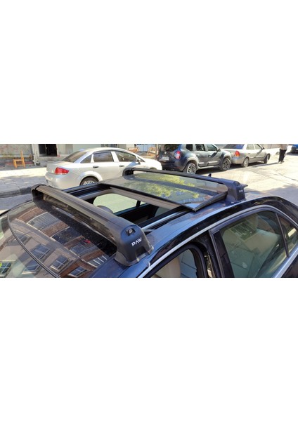 Mercedes E Sedan W212 2009-2013 Portbagaj Taşıyıcı Ara Atkı Aparatı Paw Pro 3 Siyah modelleri