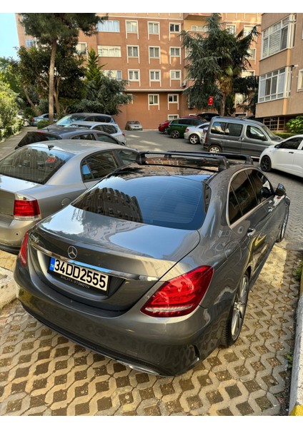 Mercedes C Coupe C204 2007-2014 Portbagaj Taşıyıcı Ara Atkı Aparatı Paw Pro 3 Gri modelleri