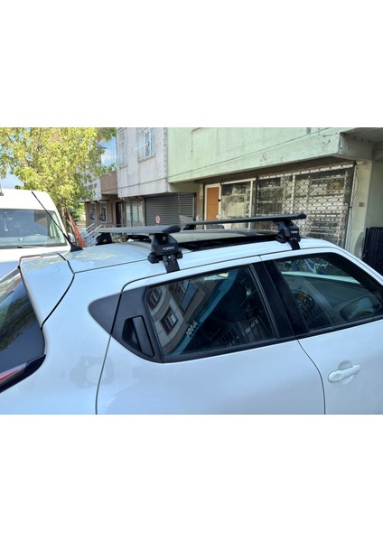 Nissan Juke F15 2011-2019 Oluksuz Üst Tavan Portbagaj Taşıyıcı Ara Atkısı Toros Serisi Pro 4 Siyah modelleri