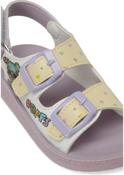 P4FX Lila Kız Çocuk Sandalet