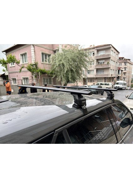 Opel Frontera 2024- Up Oluksuz Üst Tavan Portbagaj Taşıyıcı Ara Atkısı Toros Serisi Pro 4 Siyah modelleri