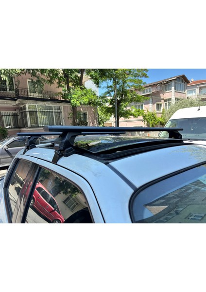 Nissan Juke F15 2011-2019 Oluksuz Üst Tavan Portbagaj Taşıyıcı Ara Atkısı Toros Serisi Pro 4 Siyah fırsatları