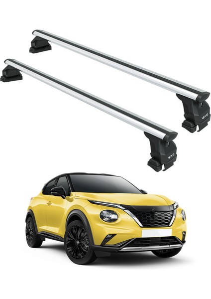 Nissan Juke 2020-2025 Oluksuz Üst Tavan Portbagaj Taşıyıcı Ara Atkısı Toros Serisi Pro 4 Gri