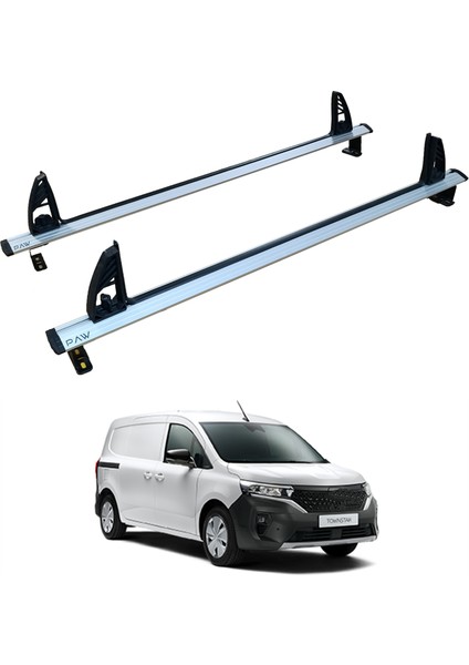 Nissan Townstar 2021-2025 Araç Üstü Merdiven Sabitleyici, Yük Taşıma Sistemleri Pratik Seriminum, 2 Adet
