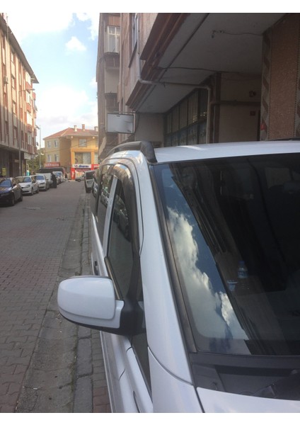 Mercedes Vito W638 Uzun Şase 1996-2003 Araç Üstü Alüminyum Tavan Yan Rayları Plus Serisi - Siyah fırsatları
