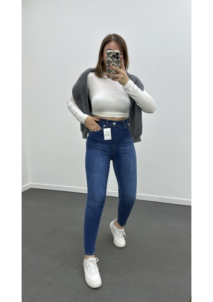 Açık Kot Süper Likralı Toparlayıcı Skinny Jeans fiyatları