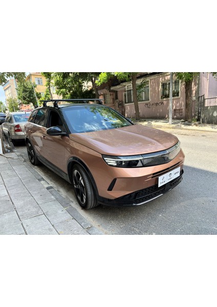 Opel Grandland 2024-2025 Oluksuz Üst Tavan Portbagaj Taşıyıcı Ara Atkısı Toros Serisi Pro 4 Gri indirimleri