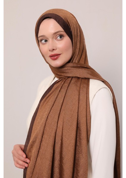 Taba Halka Desen Monogram Şal fiyatları